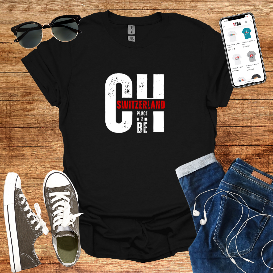 CH Place 2 Be T-Shirt - SwissFan Shop