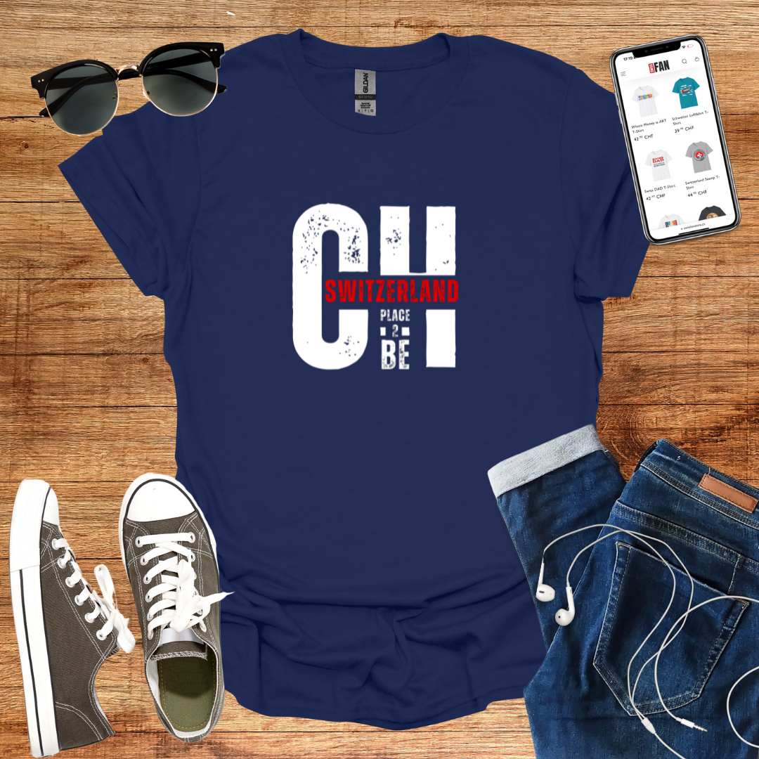 CH Place 2 Be T-Shirt - SwissFan Shop