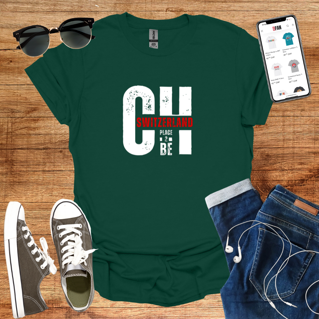 CH Place 2 Be T-Shirt - SwissFan Shop