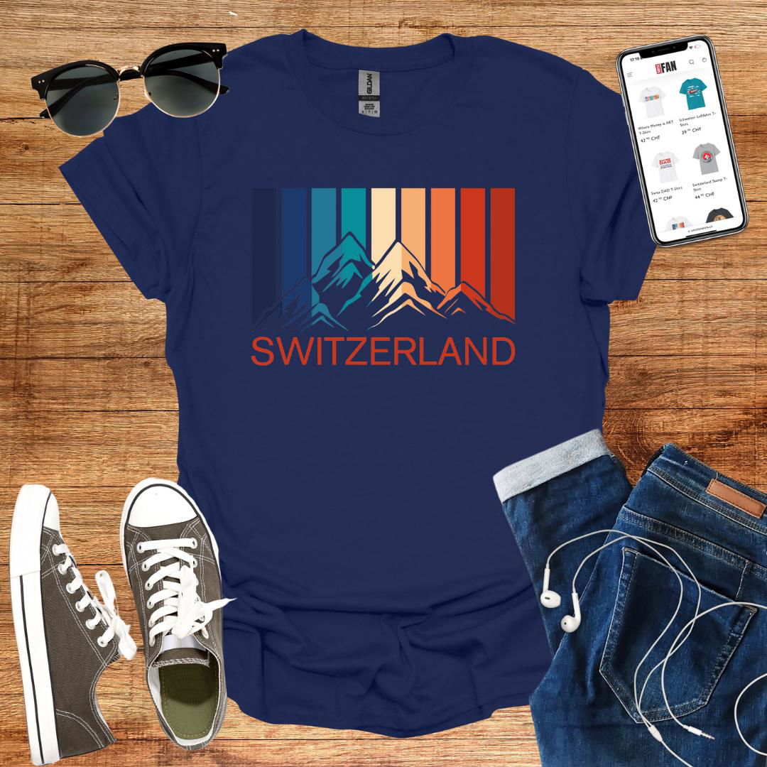 COLORED Switzerland T-Shirt - SwissFan Shop