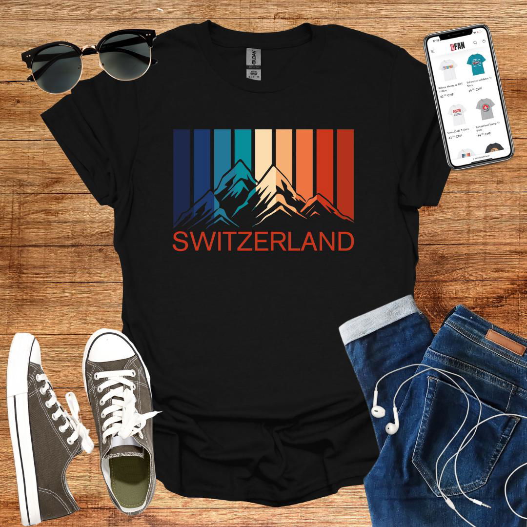 COLORED Switzerland T-Shirt - SwissFan Shop