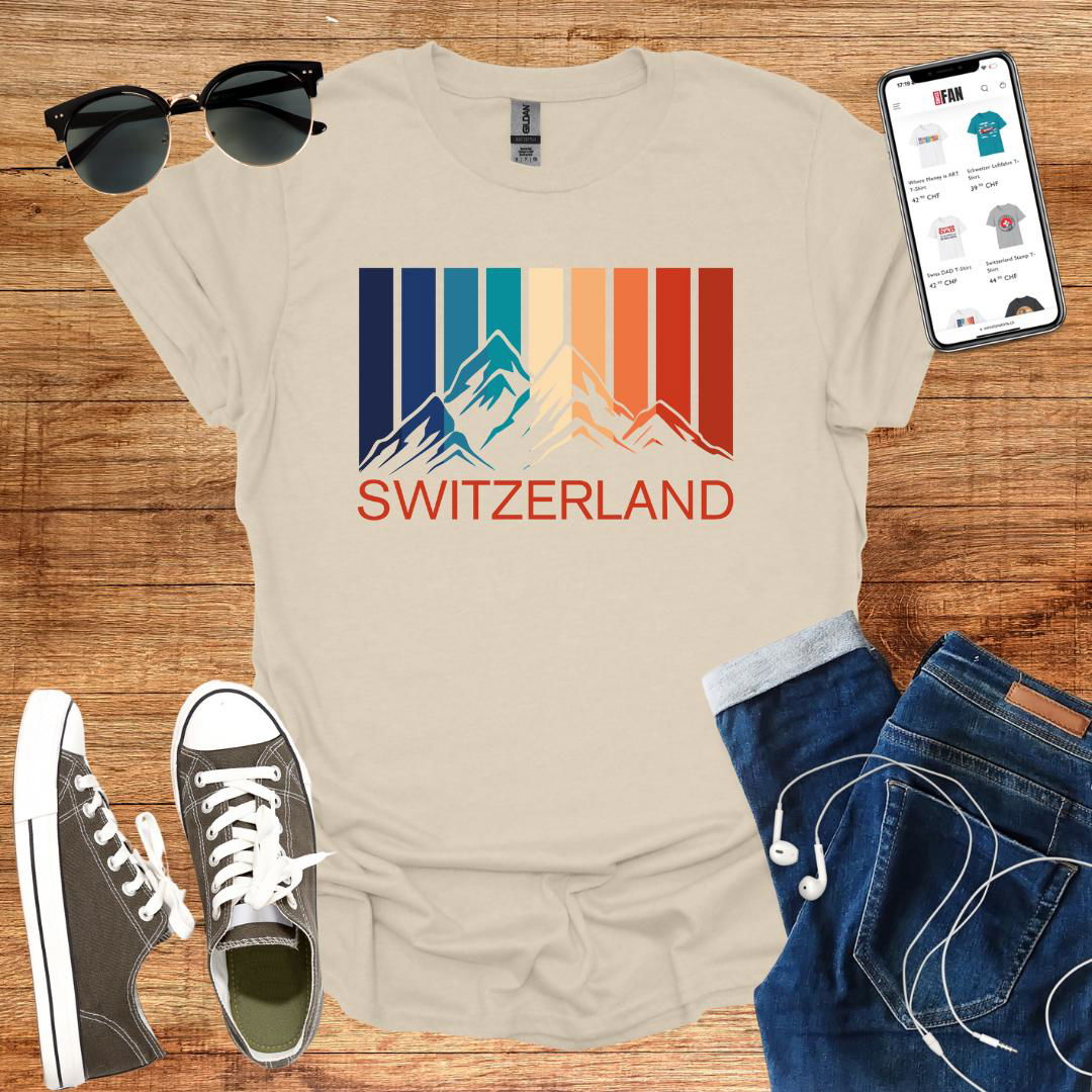 COLORED Switzerland T-Shirt - SwissFan Shop