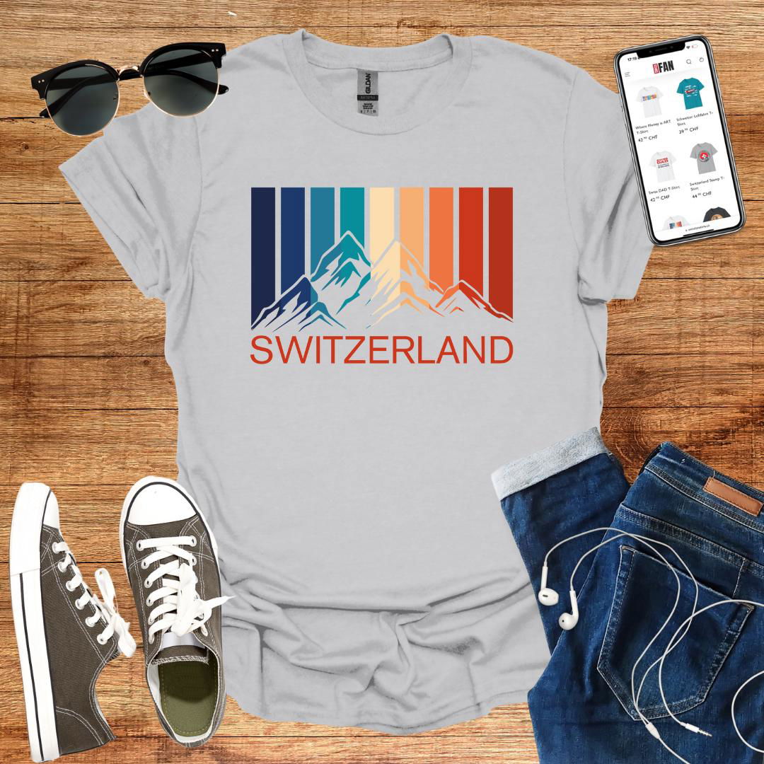 COLORED Switzerland T-Shirt - SwissFan Shop