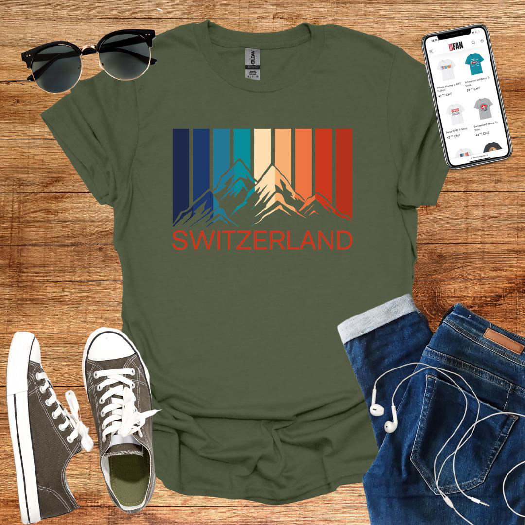 COLORED Switzerland T-Shirt - SwissFan Shop
