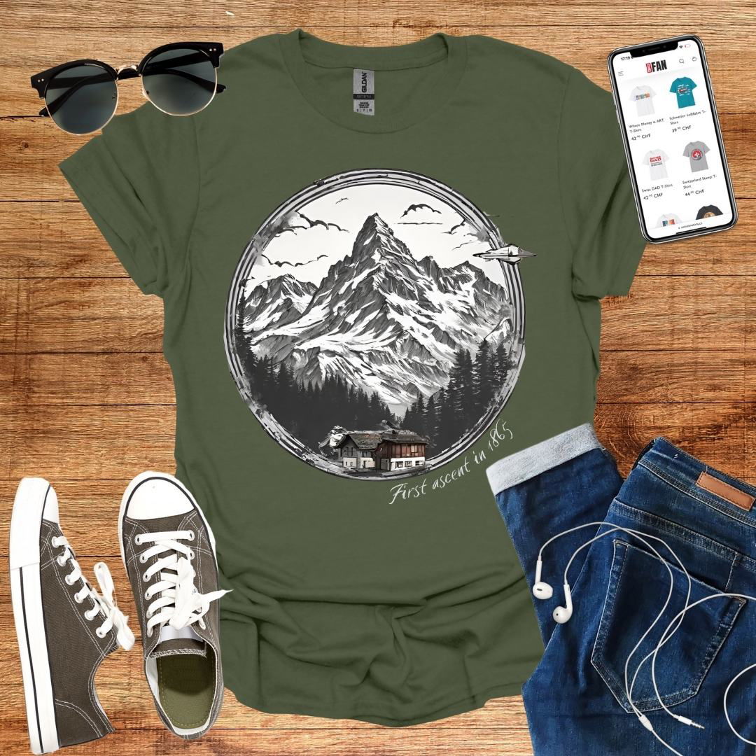 First Ascent 1865 T-Shirt - SwissFan Shop