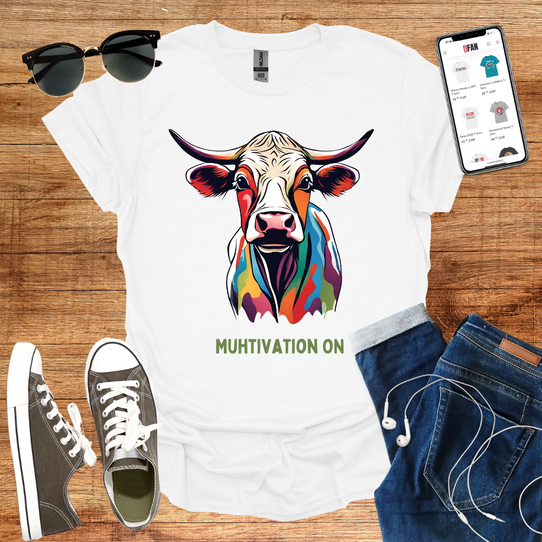 Muhtivation ON T-Shirt - SwissFan Shop