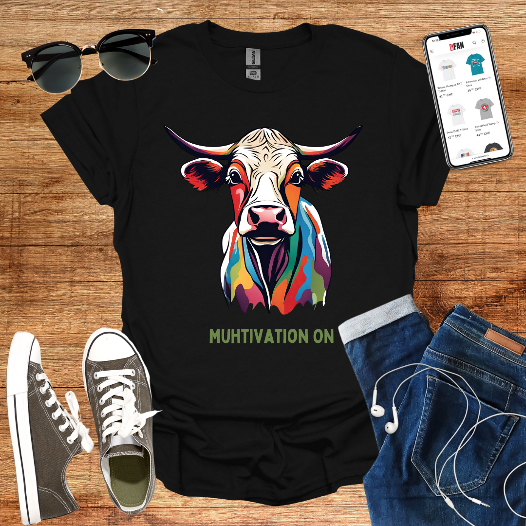Muhtivation ON T-Shirt - SwissFan Shop