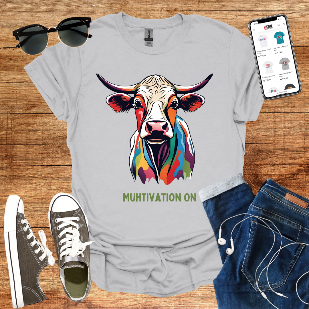 Muhtivation ON T-Shirt - SwissFan Shop