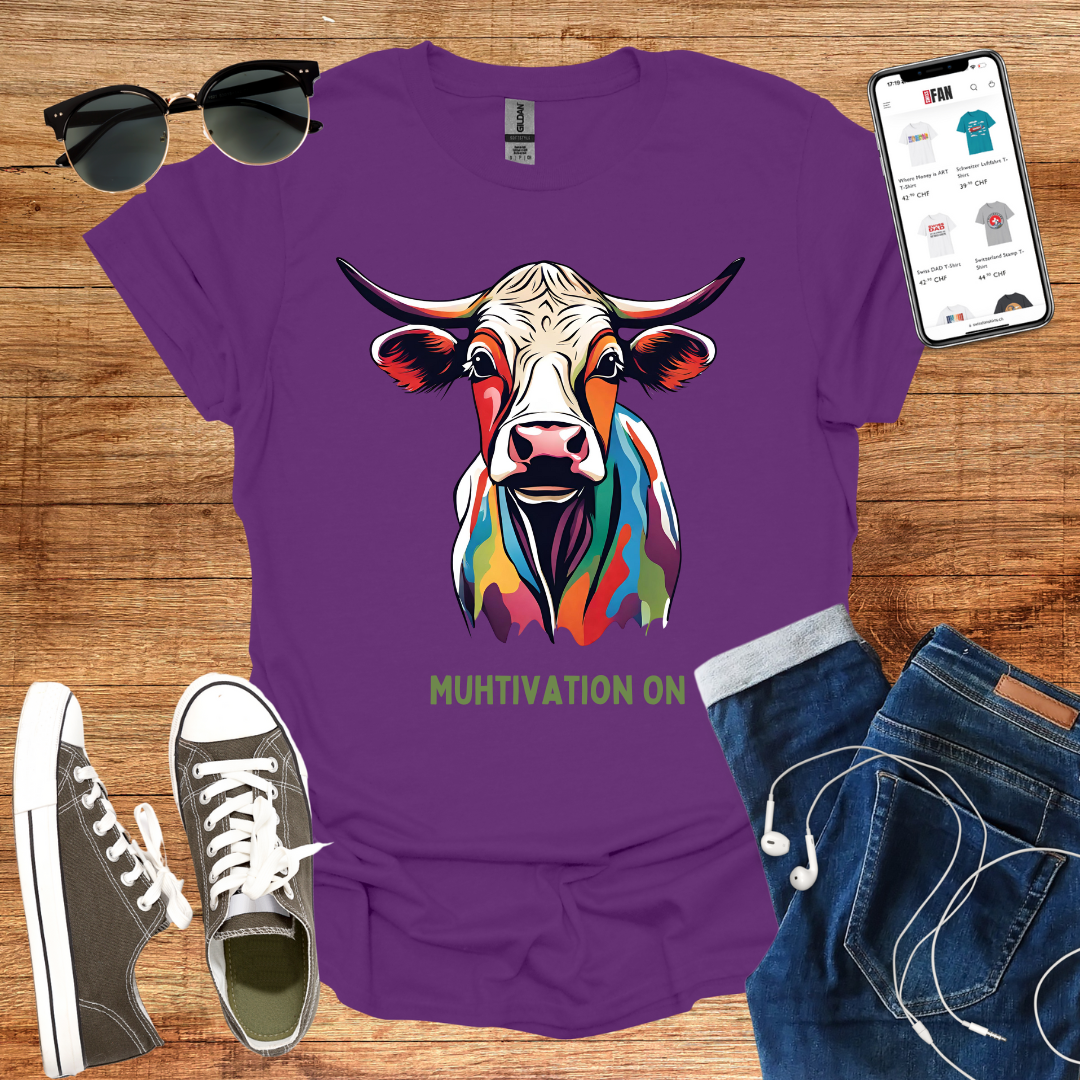 Muhtivation ON T-Shirt - SwissFan Shop