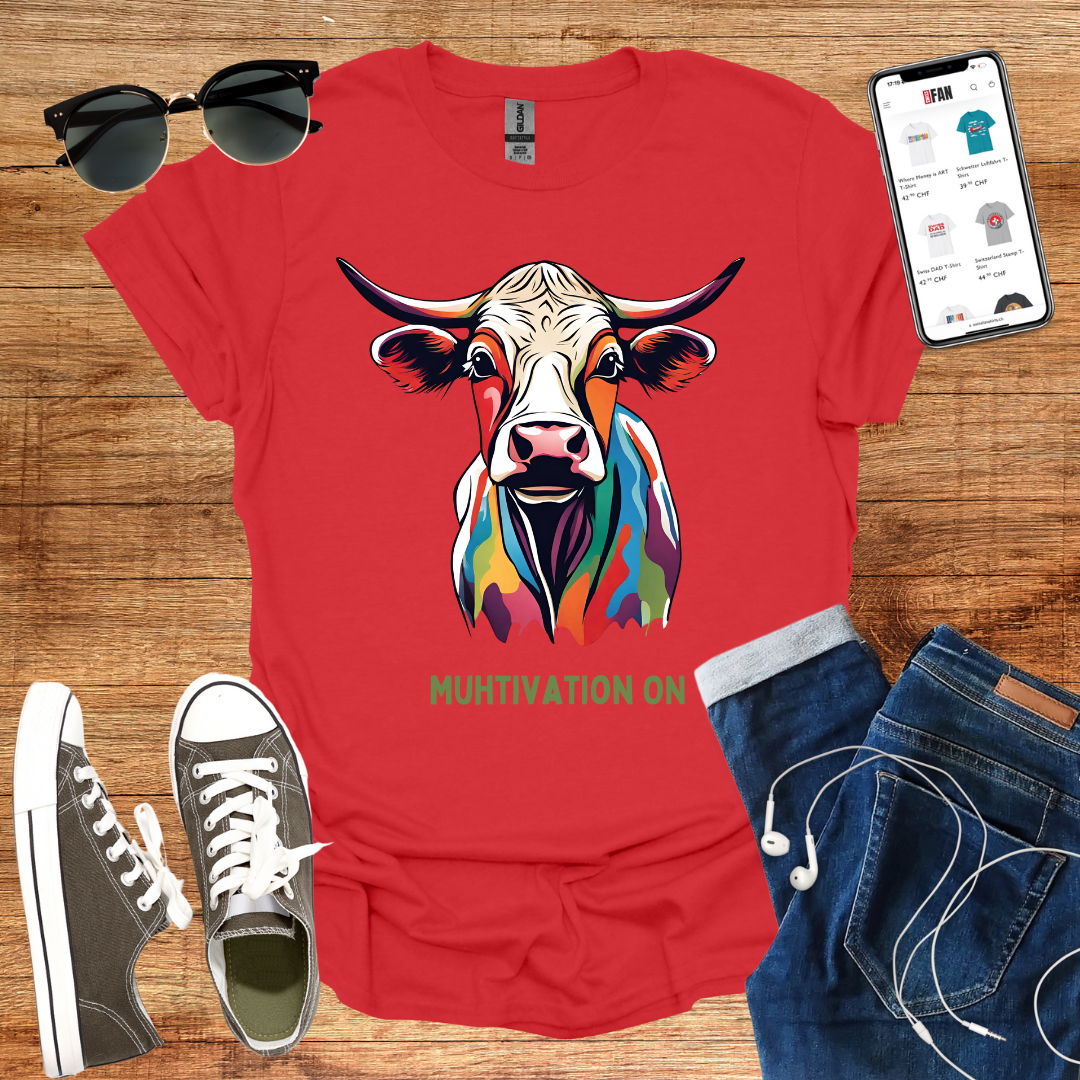 Muhtivation ON T-Shirt - SwissFan Shop