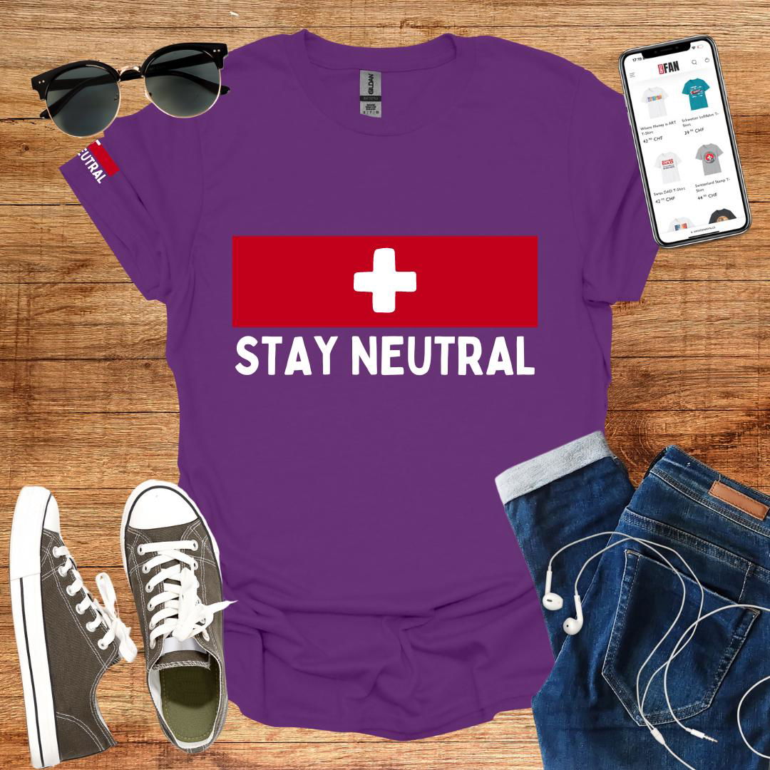 Stay NEUTRAL T-Shirt - SwissFan Shop