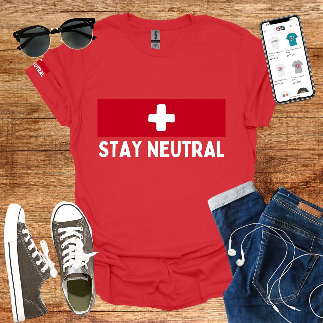Stay NEUTRAL T-Shirt - SwissFan Shop