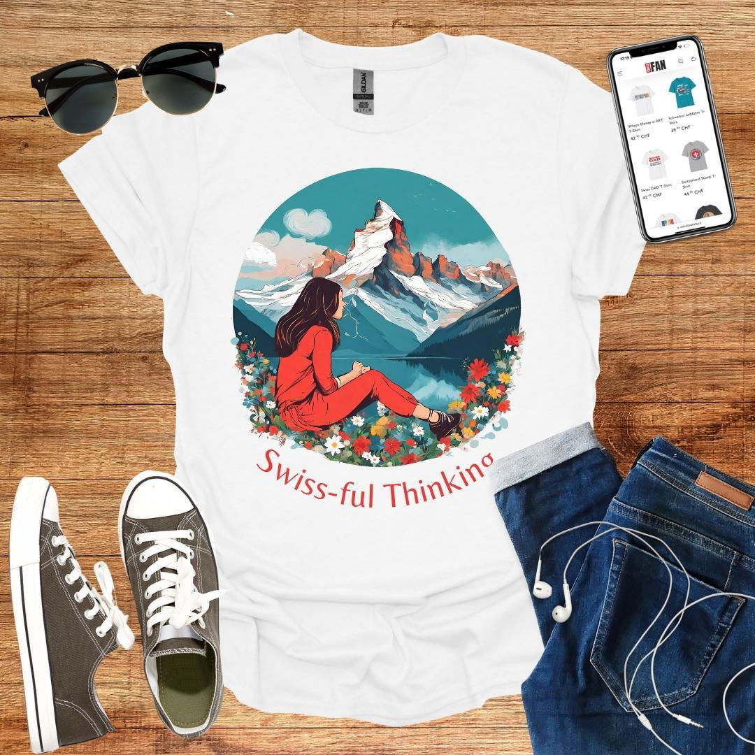 Swiss-ful Thinking Matterhorn T-Shirt - SwissFan Shop