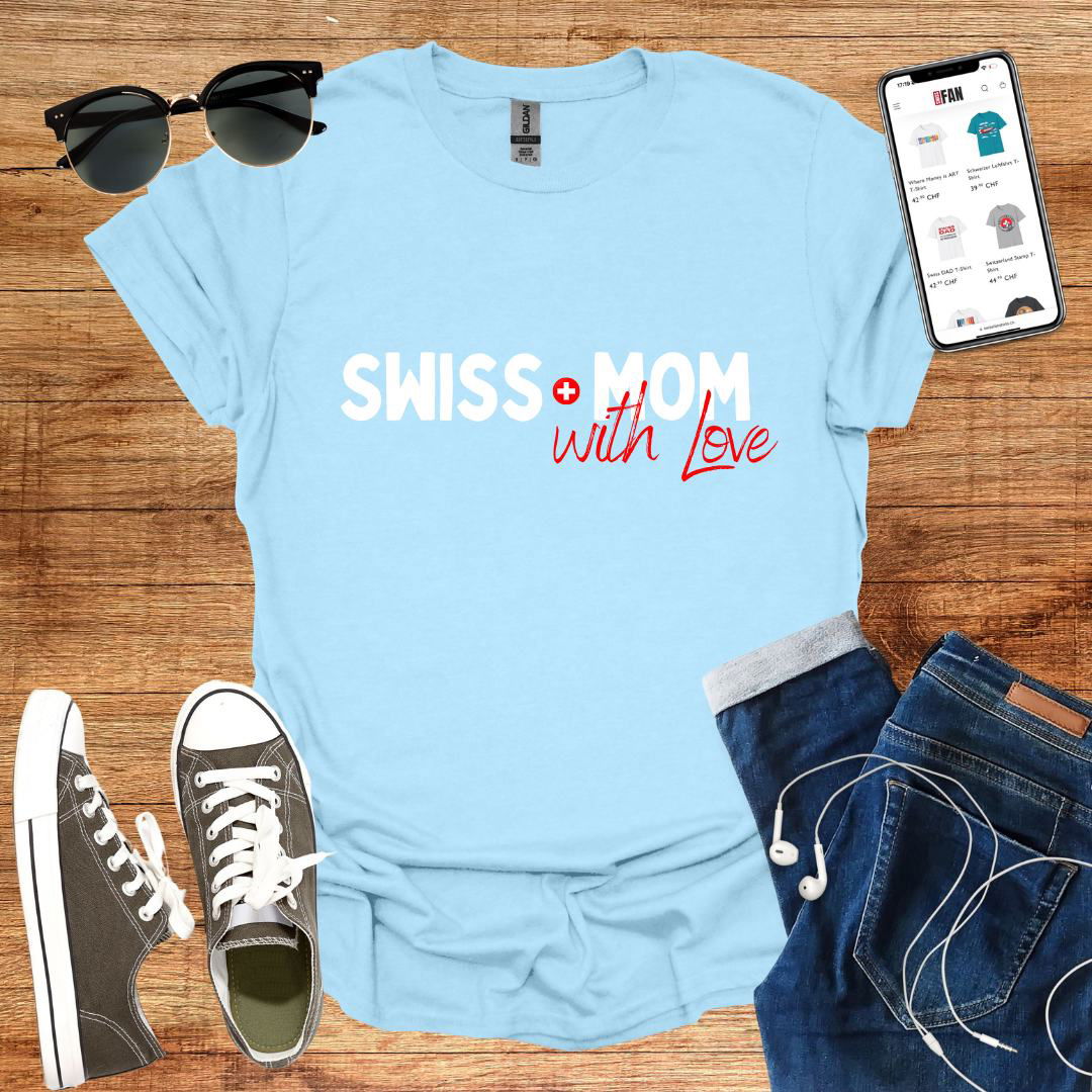 Swiss MOM | With LOVE T-shirt - SwissFan Shop