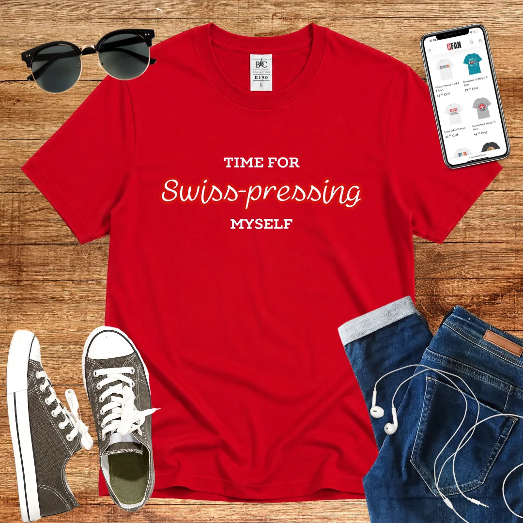 Swiss-pressing Myself T-Shirt