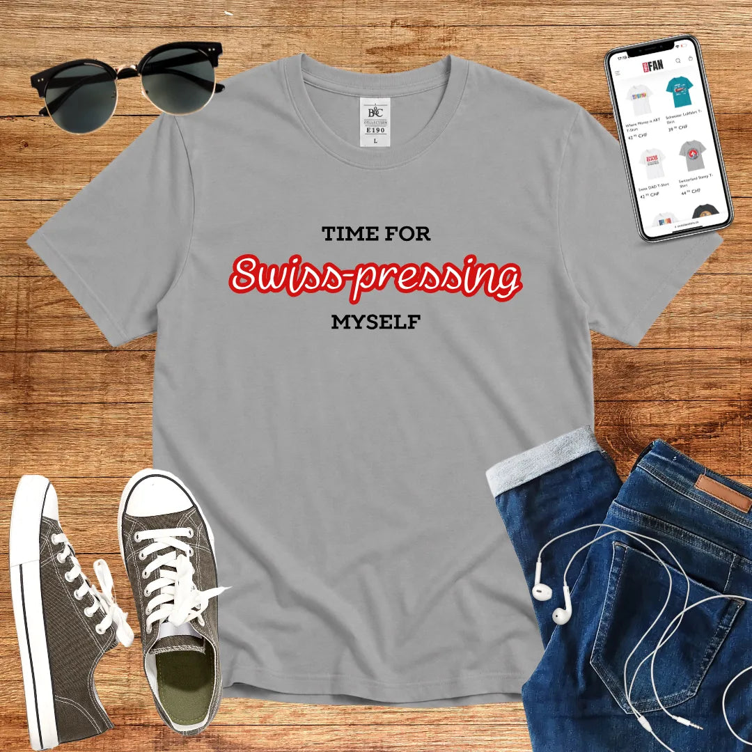 Swiss-pressing Myself T-Shirt