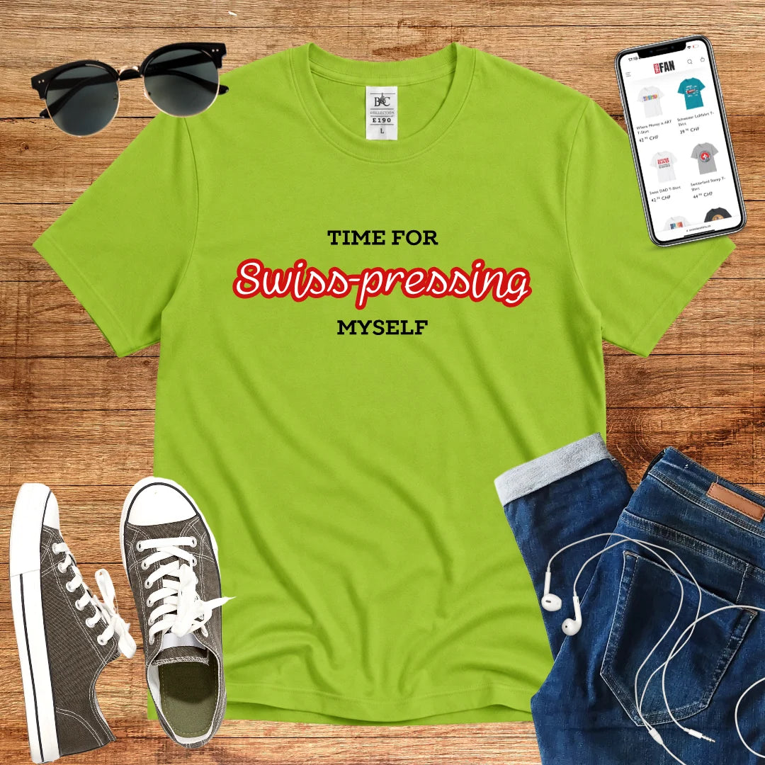 Swiss-pressing Myself T-Shirt