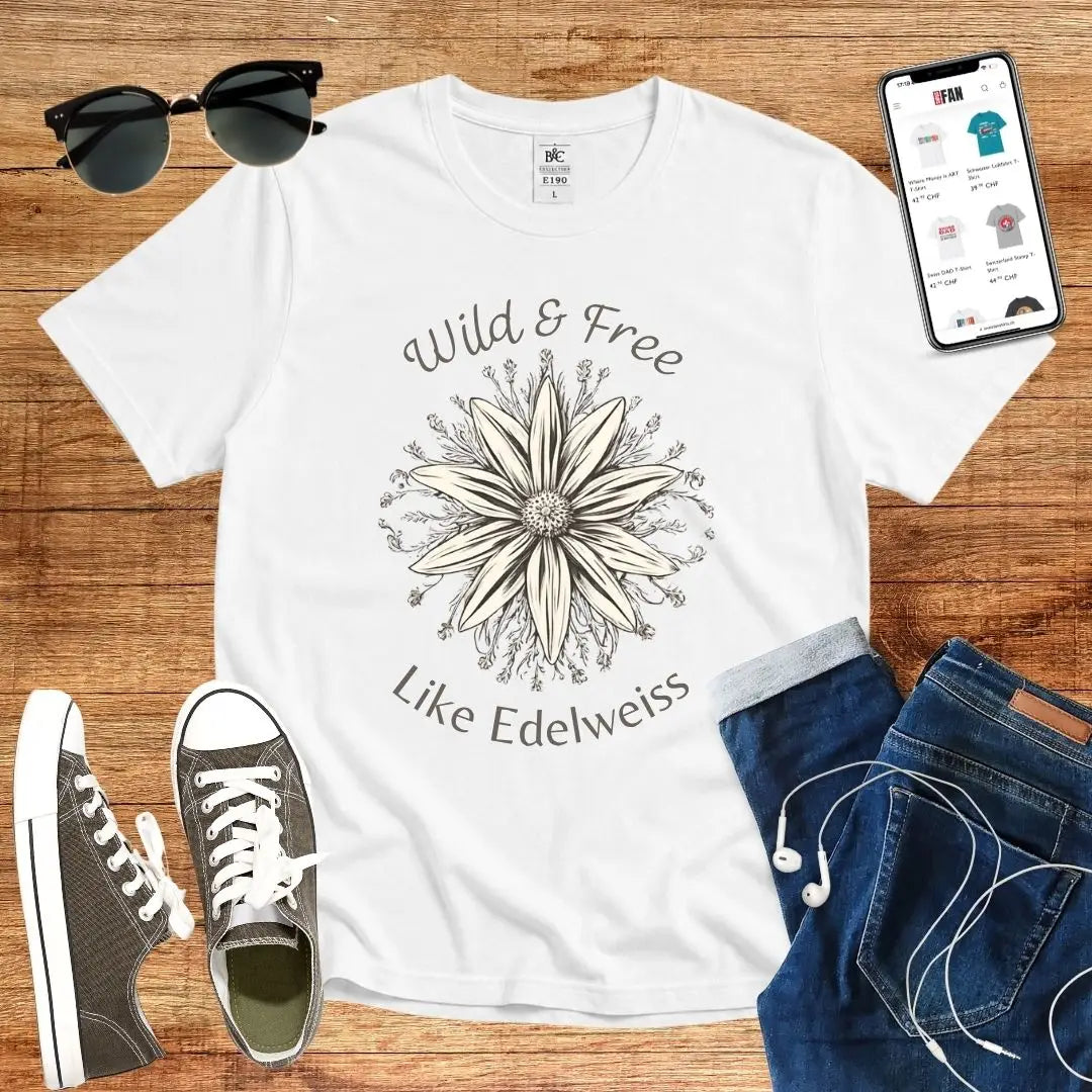 Wild & Free Like Edelweiss T-Shirt