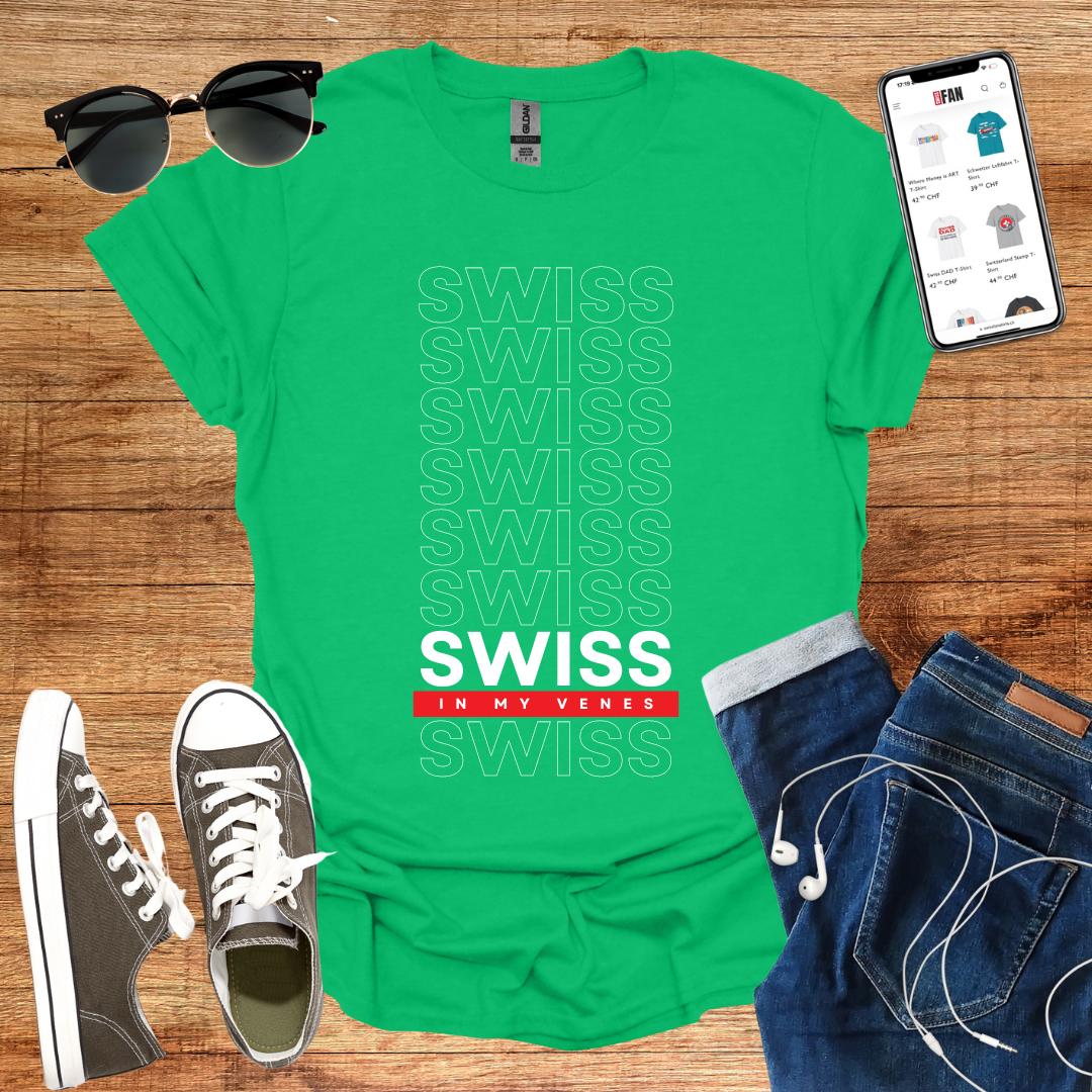 Swiss in my Venes T-Shirt