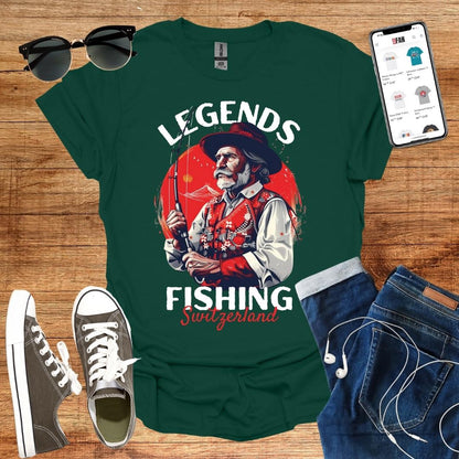 Legends Fishing Switzerland T-Shirt