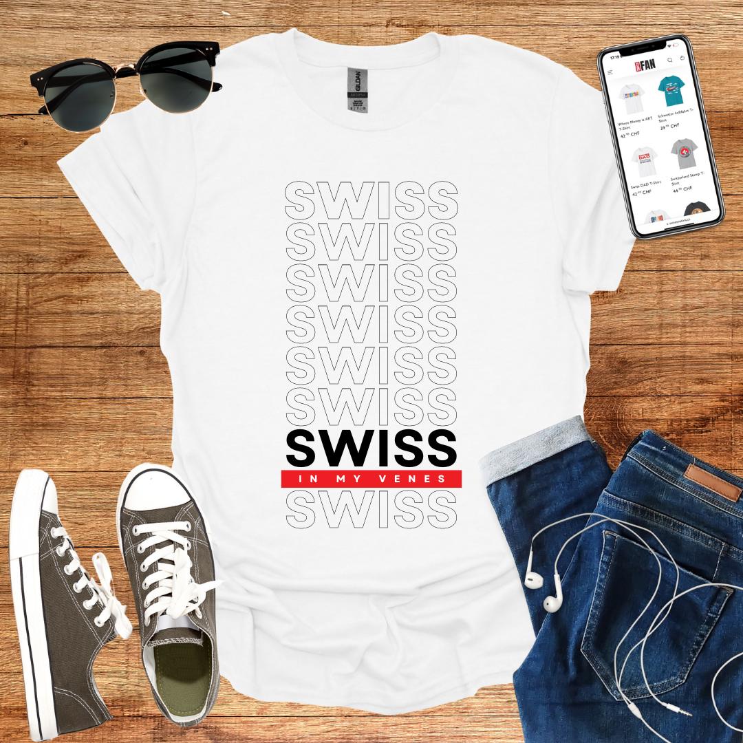 Swiss in my Venes T-Shirt