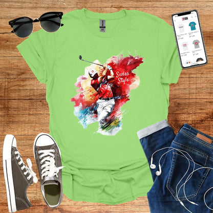 Golf - Swiss Style T-Shirt