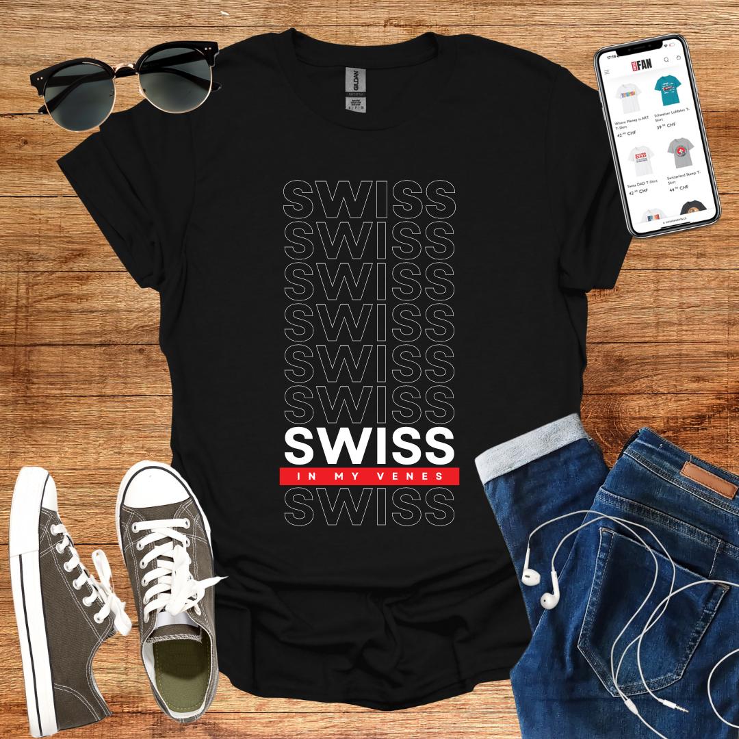 Swiss in my Venes T-Shirt