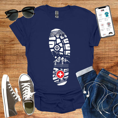 Foot Print Hike T-Shirt