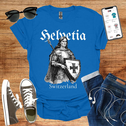 Helvetia Switzerland T-Shirt