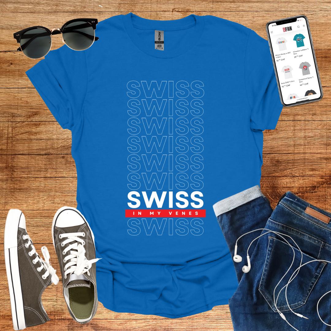 Swiss in my Venes T-Shirt