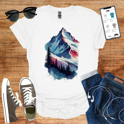 Blue Shade Matterhorn T-Shirt - SwissFan Shop