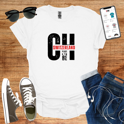 CH Place 2 Be T-Shirt - SwissFan Shop
