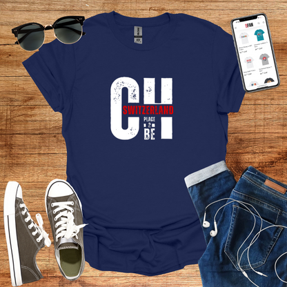 CH Place 2 Be T-Shirt - SwissFan Shop