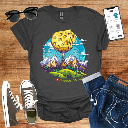 Cheese it up! T-Shirt - SwissFan Shop