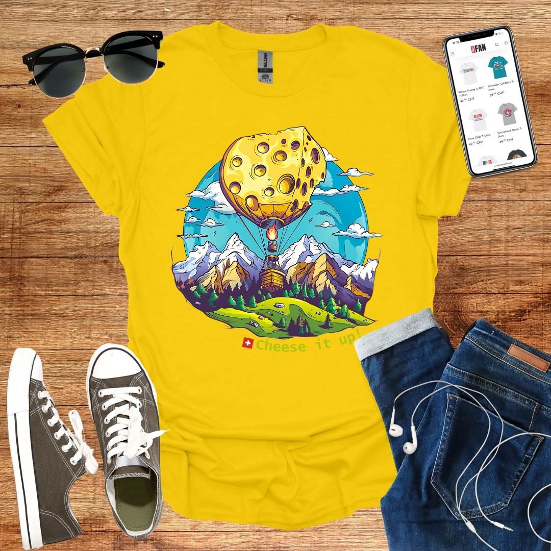 Cheese it up! T-Shirt - SwissFan Shop