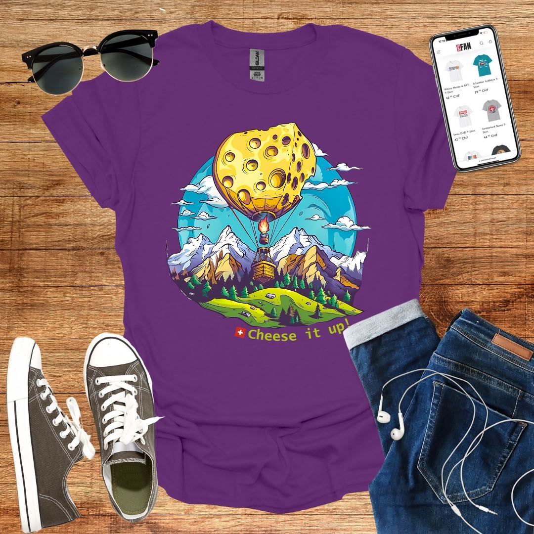 Cheese it up! T-Shirt - SwissFan Shop