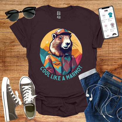 Cool like a Marmot T-Shirt - SwissFan Shop