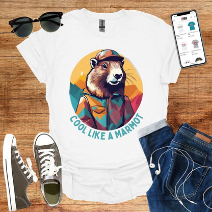 Cool like a Marmot T-Shirt - SwissFan Shop