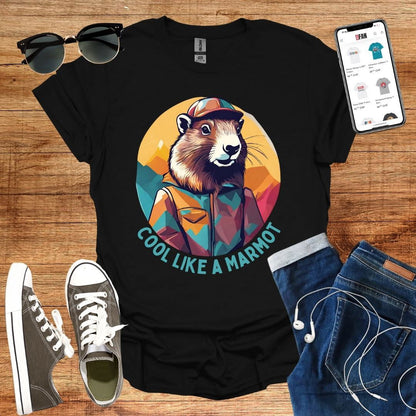 Cool like a Marmot T-Shirt - SwissFan Shop