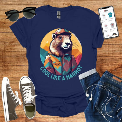 Cool like a Marmot T-Shirt - SwissFan Shop