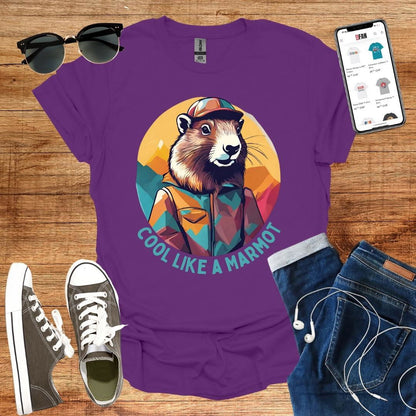 Cool like a Marmot T-Shirt - SwissFan Shop