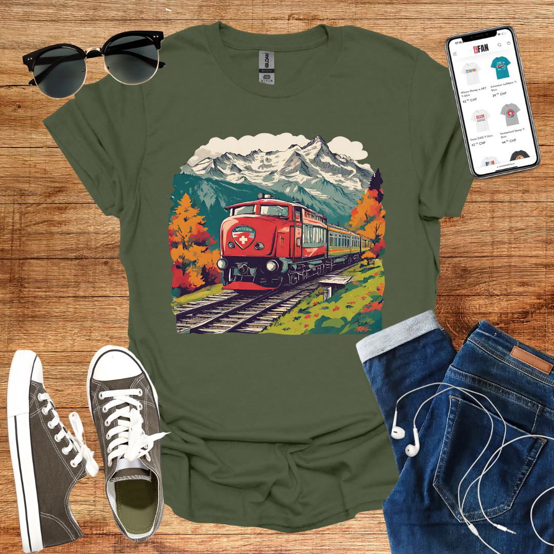 Glacier Express T-Shirt - SwissFan Shop