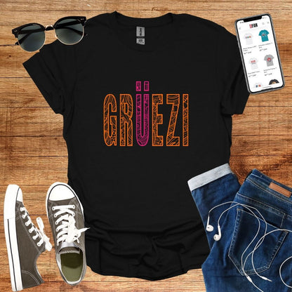 Grüezi T-Shirt - SwissFan Shop