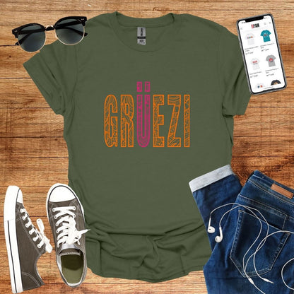 Grüezi T-Shirt - SwissFan Shop