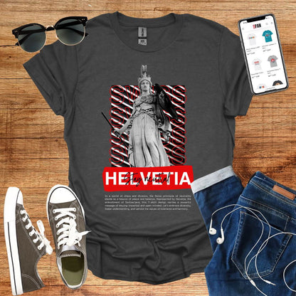 Helvetia T-Shirt - SwissFan Shop