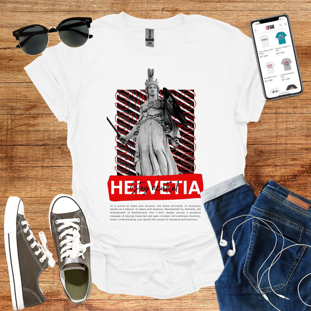 Helvetia T-Shirt - SwissFan Shop