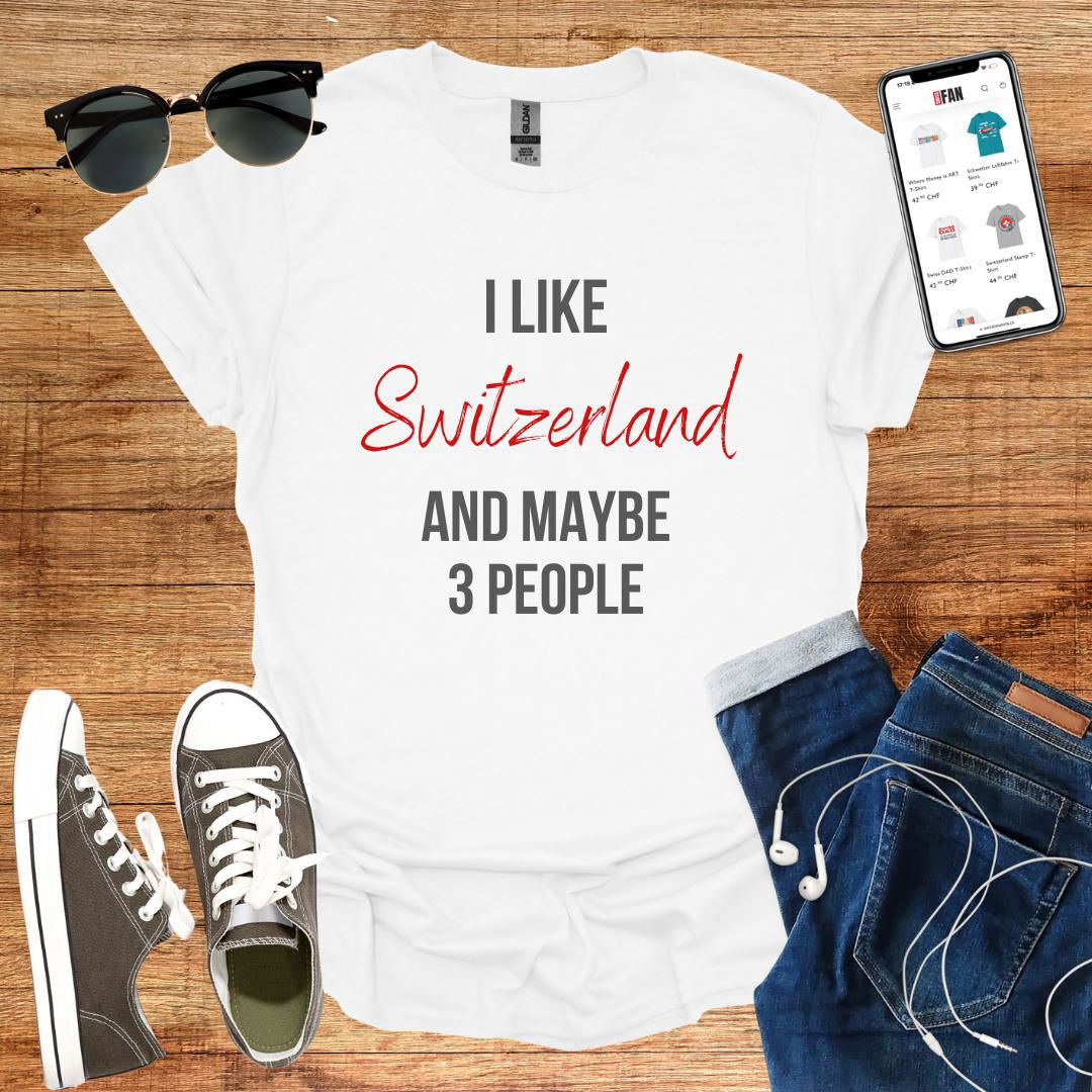 I like Switzerland T-Shirt - SwissFan Shop