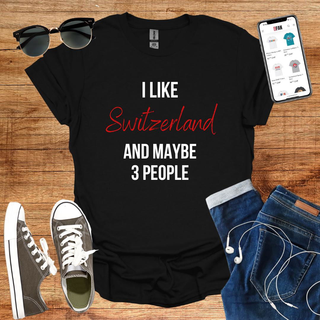 I like Switzerland T-Shirt - SwissFan Shop