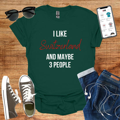 I like Switzerland T-Shirt - SwissFan Shop