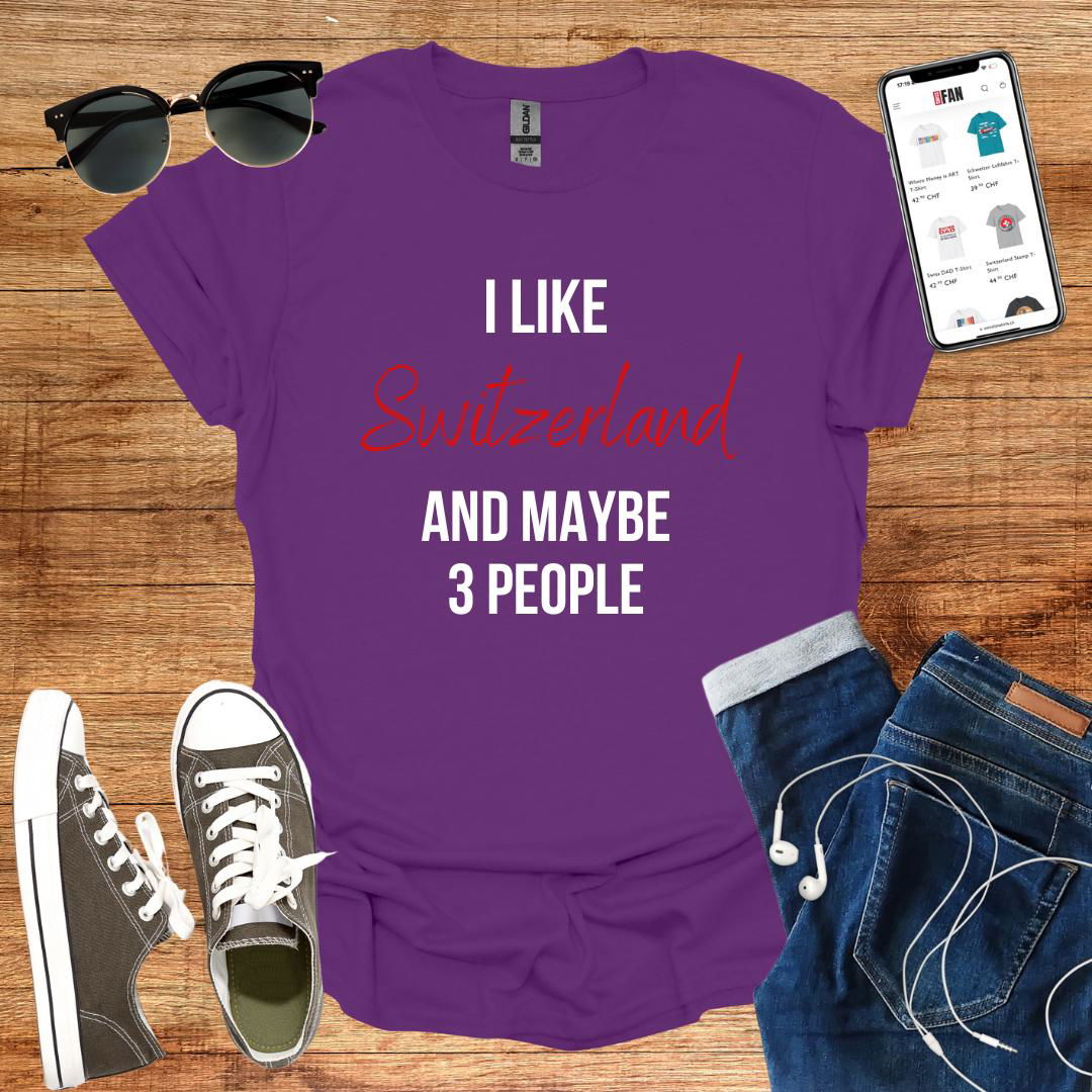 I like Switzerland T-Shirt - SwissFan Shop